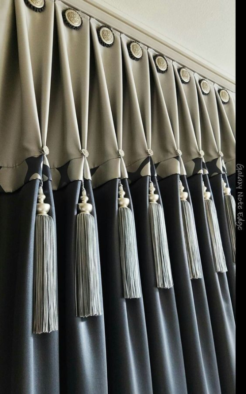 Elegant Curtains with Tassels HARI CREATION Umarwada, Surat