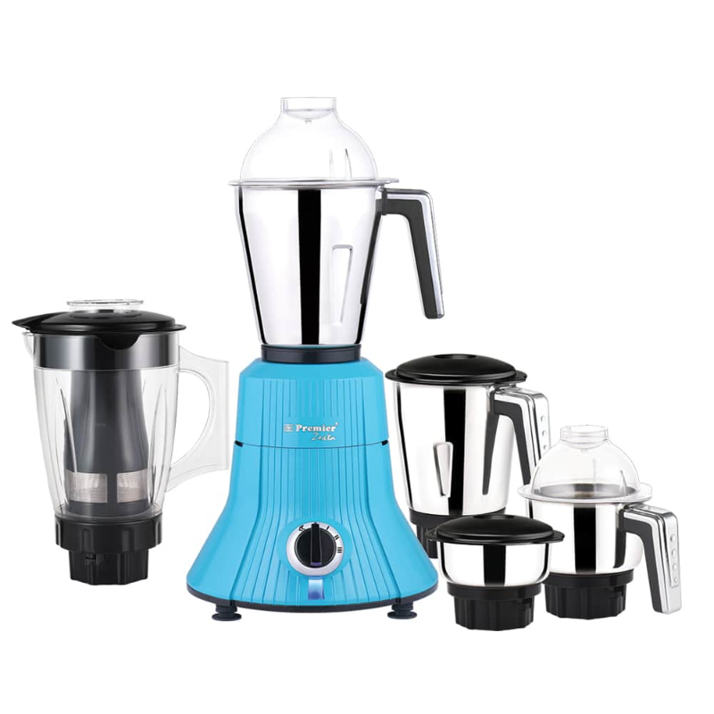 Premier Zesta DX Mixer Grinder set of 5 Jar 230V/750W & Ivory & Aqua Blue MG5169 & MG5152 DREAMOUR MULTIVENTURES Ankur Manor, 271, Poonamallee High Rd, Dasspuram, Chetpet, Chennai, Tamil Nadu 600010, India