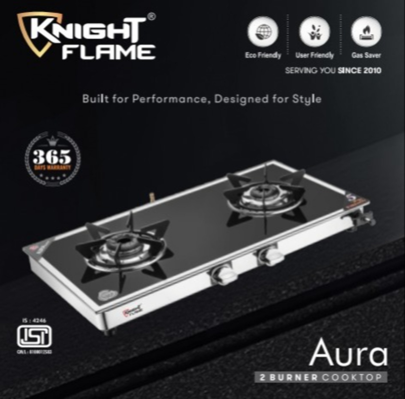 Knight flame Aura top cook 2 burner-https://i-media.vyaparify.com/vcards/products/307362/product_1768222609_6964ef9107ade.jpeg Image