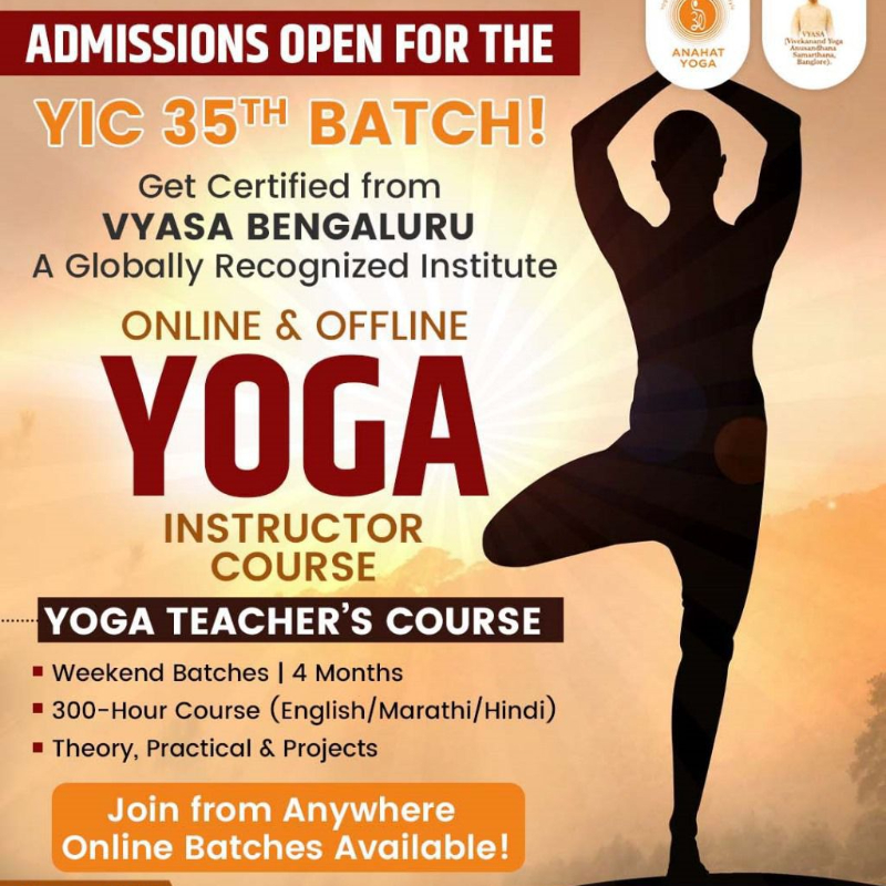 Yoga instructor or teacher  Course Dhore Patil Road Dhore Patil Rd, Maharashtra 412207, India