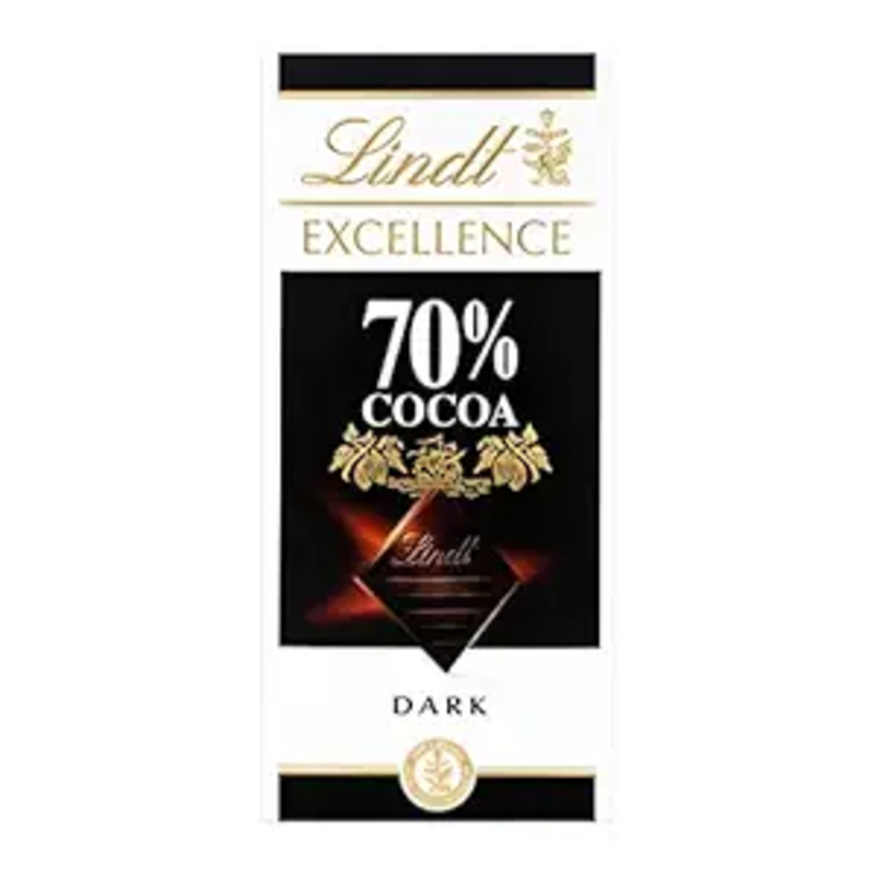Lindt Excellence Chocolate - 70 Percent Cocoa Dark, 100g-https://i-media.vyaparify.com/vcards/products/307652/product_1768558528_696a0fc0d70ba.jpeg Image