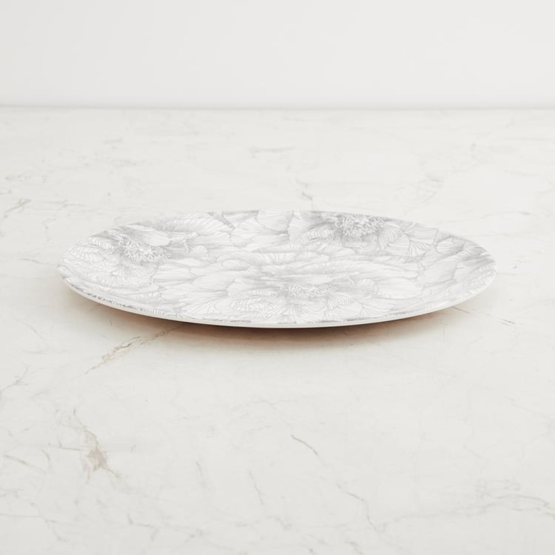 Printed Melamine Dinner Plate