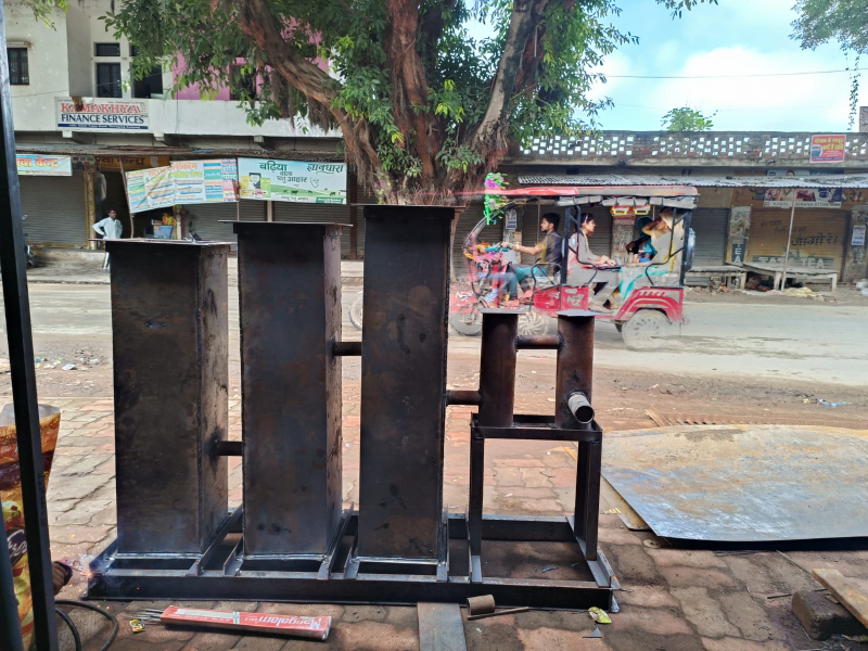 Heavy fabrication work MASTERMAX Bio Gas Plant Manufacturer In Nawabganj Barabanki Barabanki, Uttar Pradesh 225001, India