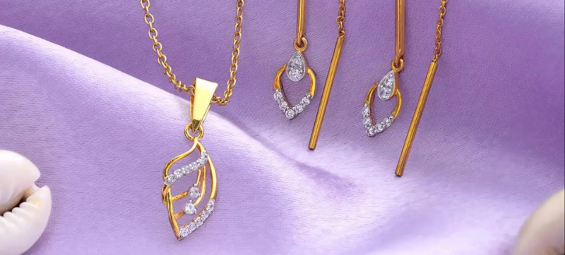 Diamond pendent Kisna Diamond And Jewellery Indore, Madhya Pradesh 452001, India
