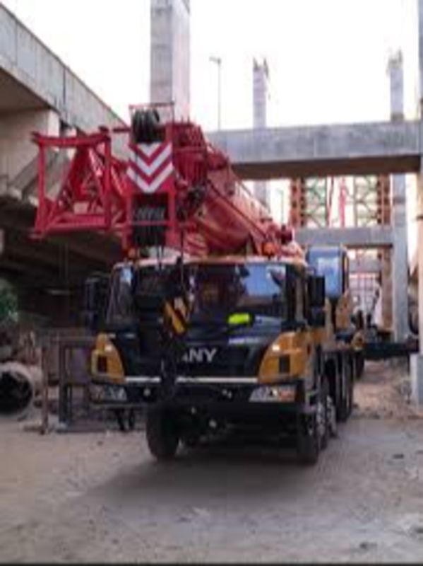 Crane service for factory and company related work Rajput Enterprises Betma