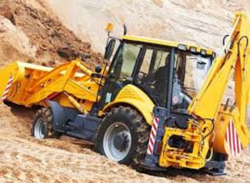 JCB service for water line Rajput Enterprises Betma