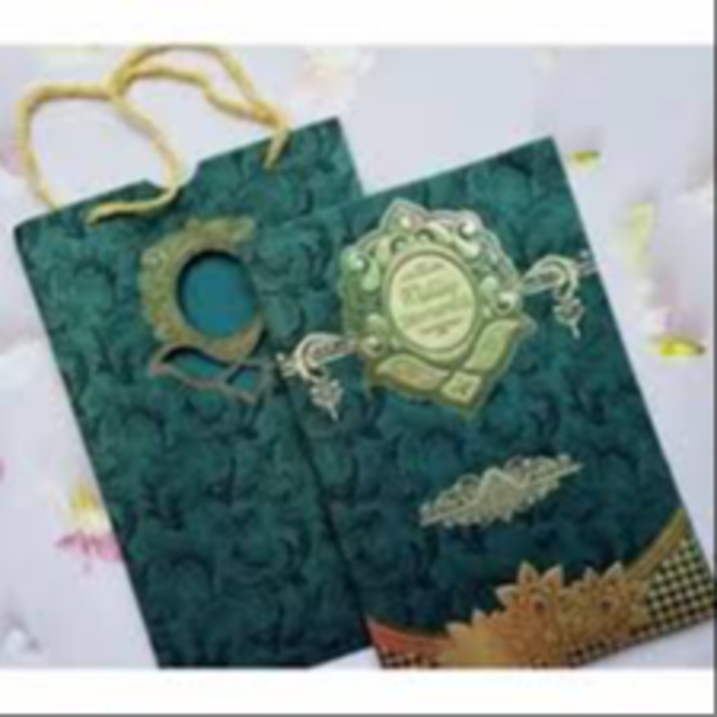 Paper premium wedding card DHANALAKSHMI WEDDING CARD CENTRE Gowliguda, Hyderabad