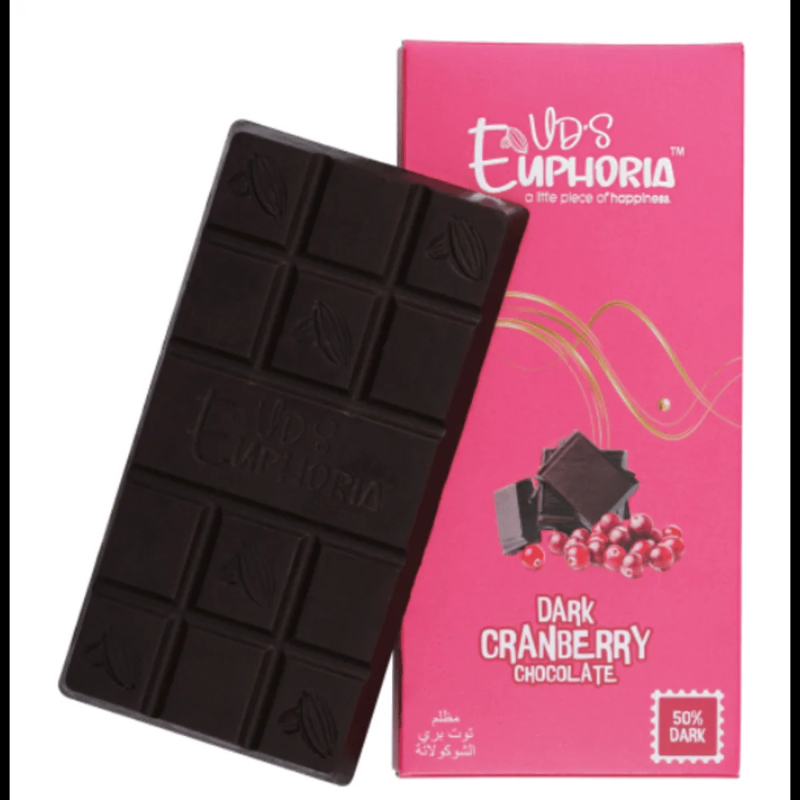  UDS Euphoria Cranberry Chocolate 50% Dark Choconuts - Best Chocolate & Dry Fruits Shop Shop No 1, Kumar Pavilion, East St, Next To PNG Showroom, Pune Cantonment, Pune, Maharashtra 411001, India