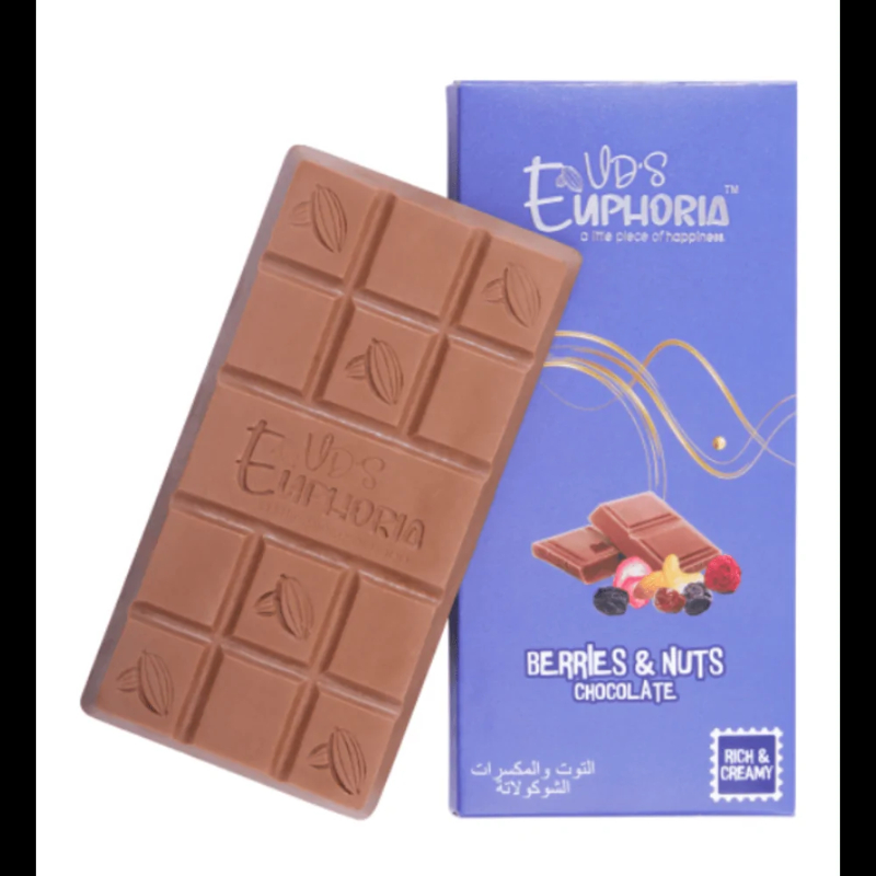  UDS Euphoria Berries and Nuts Chocolate Choconuts - Best Chocolate & Dry Fruits Shop Shop No 1, Kumar Pavilion, East St, Next To PNG Showroom, Pune Cantonment, Pune, Maharashtra 411001, India