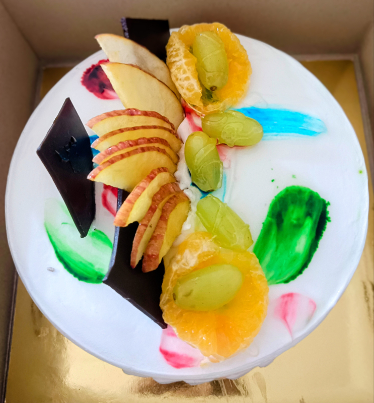  Fruit cake Flori 7 Kanchan Pushpa Complex, Ghod Bunder Road, Kavesar, Thane West Mumbai, Maharashtra, India 400617