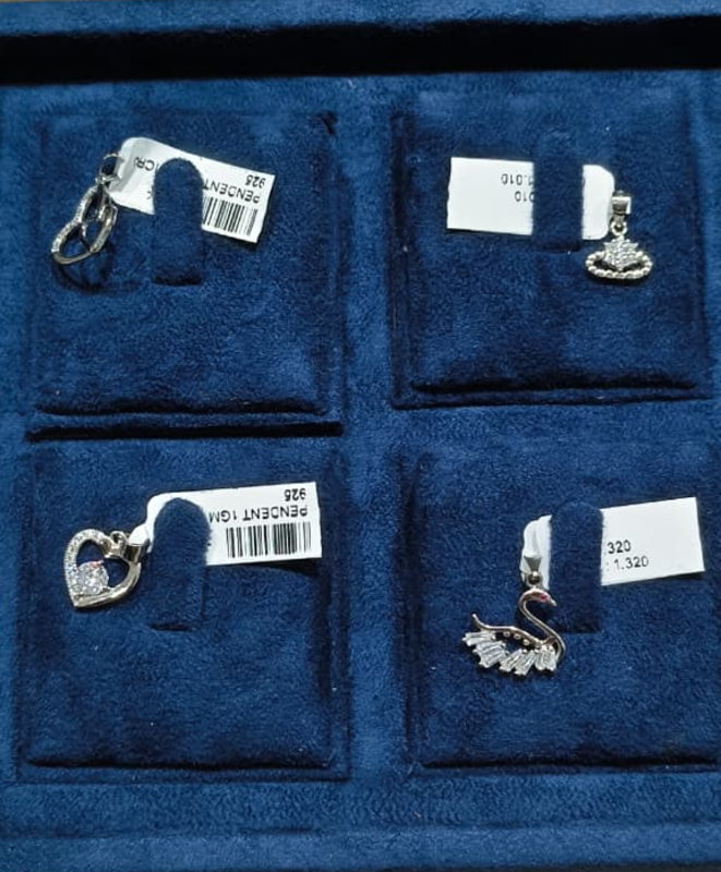 Silver Pendant (925 Purity): Mohan Creations – Best Jewellery Store Giridih, Jharkhand Mathadih, Jharkhand 815301, India