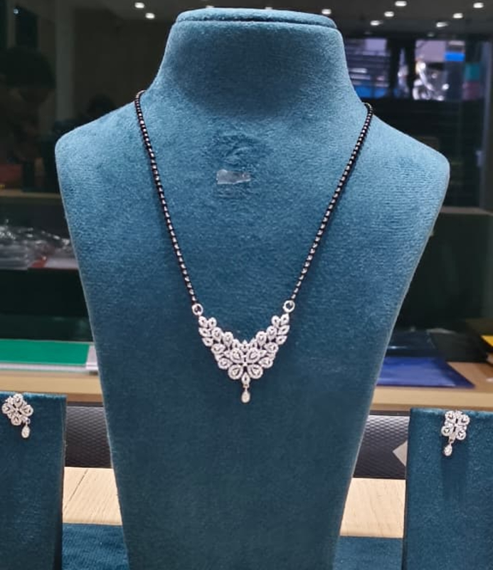 925 Silver Mangalsutra Pendant Set Mohan Creations – Best Jewellery Store Giridih, Jharkhand Mathadih, Jharkhand 815301, India