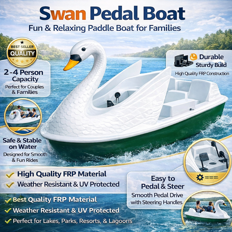 Swan Pedal Boat for Water Park & Lake for Resort, Amusement Park & Rental Business in Mumbai SHIVA ENTERPRISES Laxmi Classic Building, Laxmi Park, Mira Bhayandar Road, Mira Road East