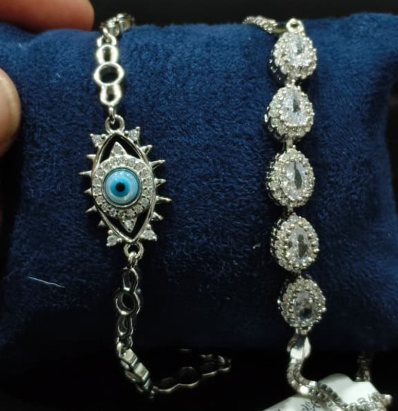 Silver Bracelet 925 Mohan Creations – Best Jewellery Store Giridih, Jharkhand Mathadih, Jharkhand 815301, India