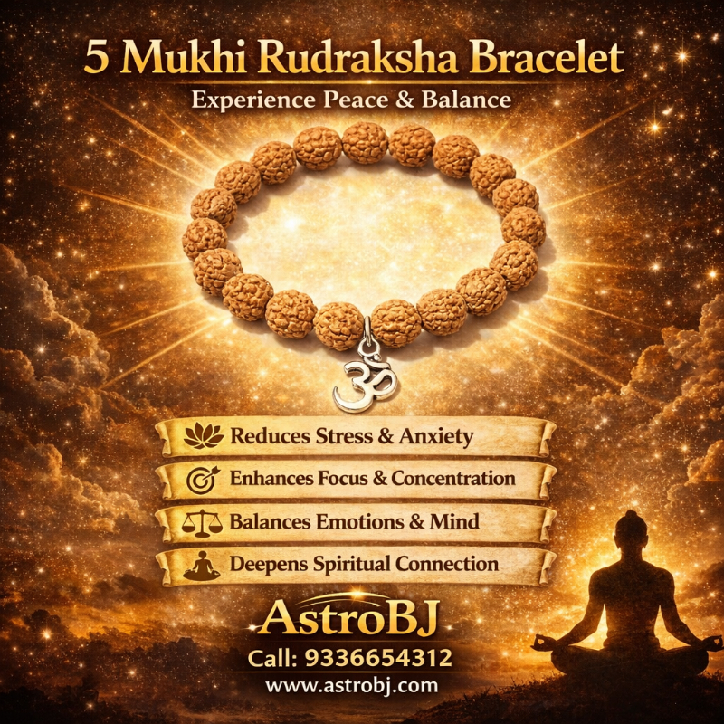 AstroBJ 5 Mukhi Rudraksha Bracelet "Siddh & Energised" A+++ Quality-https://i-media.vyaparify.com/vcards/products/309464/product_1771675930_6999a11a0238d.png Image