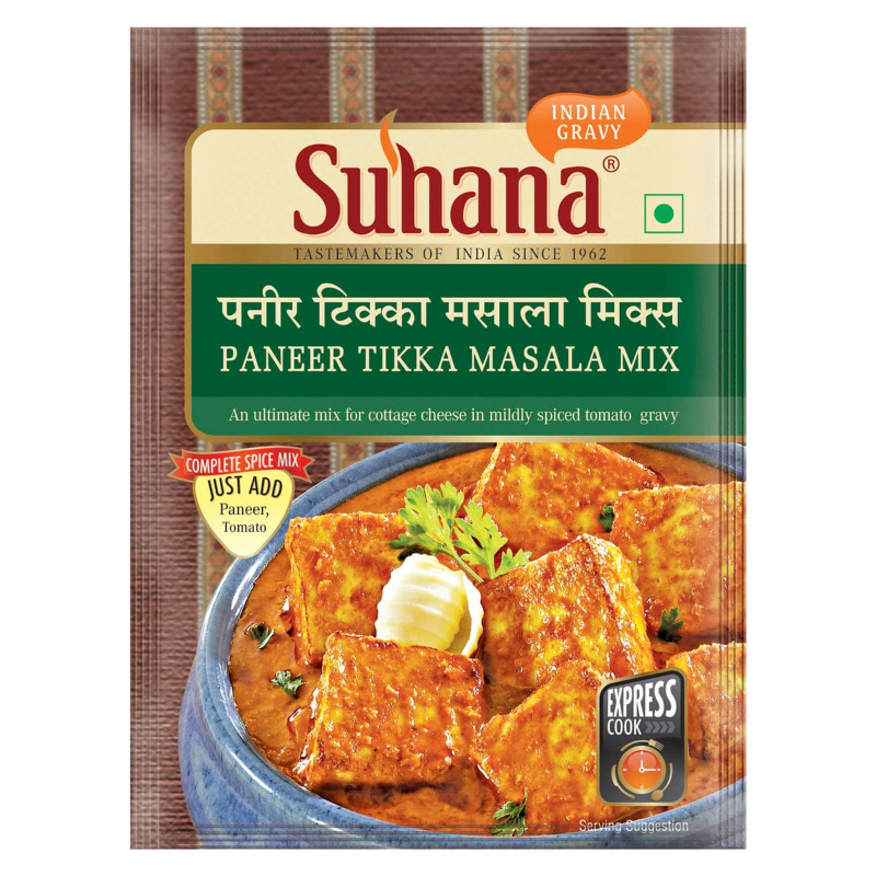  SUHANA PANEER TIKKA MASALA MIX 50G NXTGEN SUPERMARKET SHOP NO 5A ZEONBUILDING BHAKTI PARKWADALA EAST MUMBAI