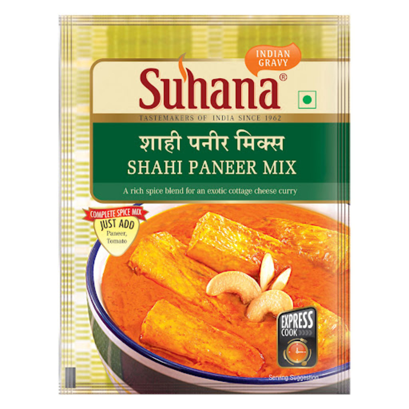  SUHANA SHAHI PANEER MIX 50G NXTGEN SUPERMARKET SHOP NO 5A ZEONBUILDING BHAKTI PARKWADALA EAST MUMBAI