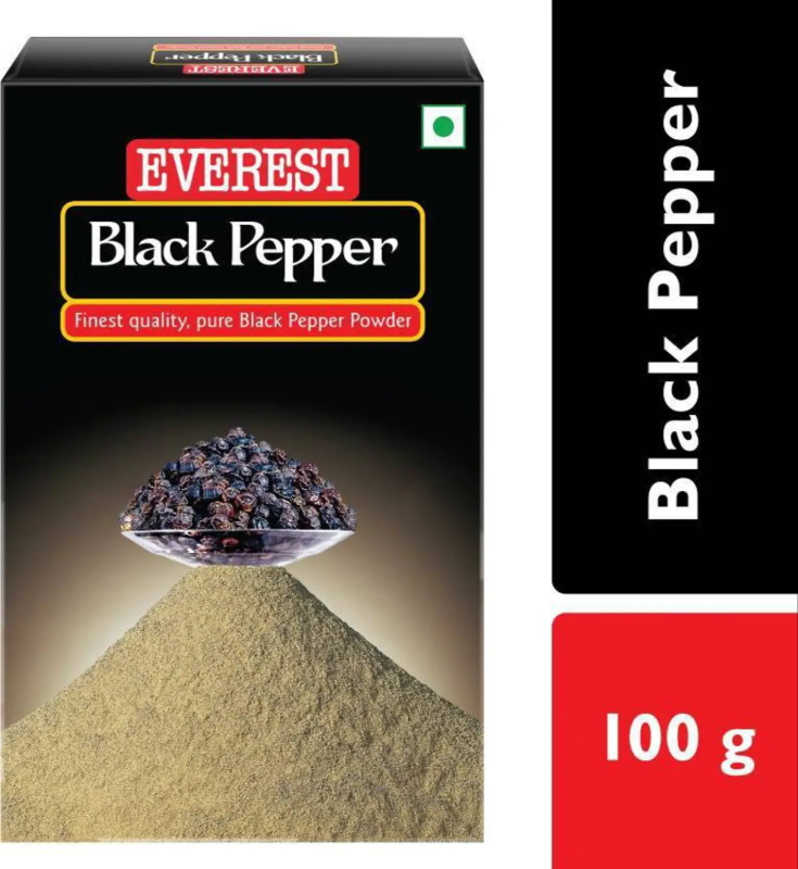  Everest Black Pepper Powder 100Gm NXTGEN SUPERMARKET SHOP NO 5A ZEONBUILDING BHAKTI PARKWADALA EAST MUMBAI