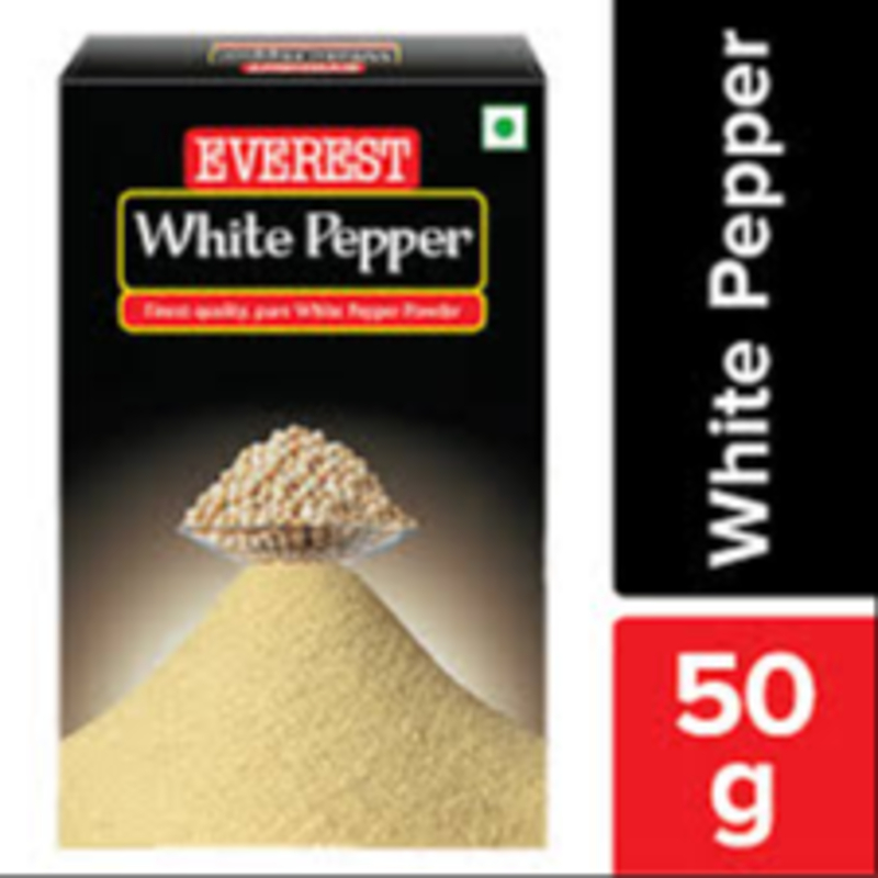  Everest White Pepper Powder 50 Gm NXTGEN SUPERMARKET SHOP NO 5A ZEONBUILDING BHAKTI PARKWADALA EAST MUMBAI