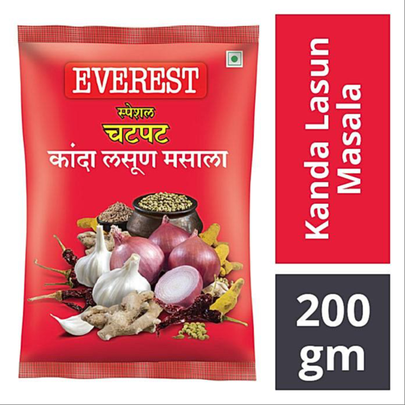  Everest Special Chatpat Kanda Lasun Masala 200G NXTGEN SUPERMARKET SHOP NO 5A ZEONBUILDING BHAKTI PARKWADALA EAST MUMBAI
