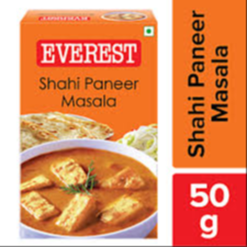  Everest Shahi Paneer Masala Carton 50 Gm NXTGEN SUPERMARKET SHOP NO 5A ZEONBUILDING BHAKTI PARKWADALA EAST MUMBAI