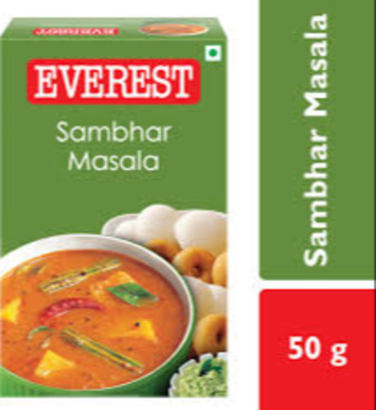  Everest Sambhar Masala NXTGEN SUPERMARKET SHOP NO 5A ZEONBUILDING BHAKTI PARKWADALA EAST MUMBAI