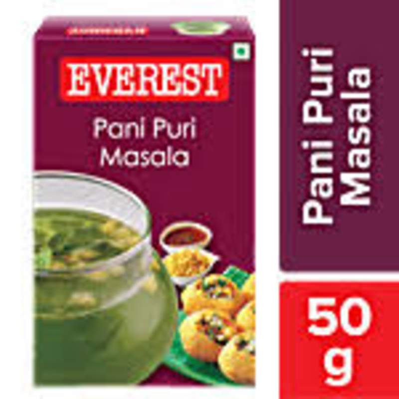  Everest Pani Puri Masala 50 Gms NXTGEN SUPERMARKET SHOP NO 5A ZEONBUILDING BHAKTI PARKWADALA EAST MUMBAI