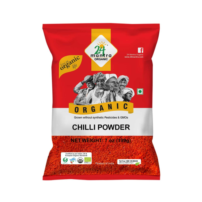  24 MANTRA ORGANIC CHILLY POWDER NXTGEN SUPERMARKET SHOP NO 5A ZEONBUILDING BHAKTI PARKWADALA EAST MUMBAI