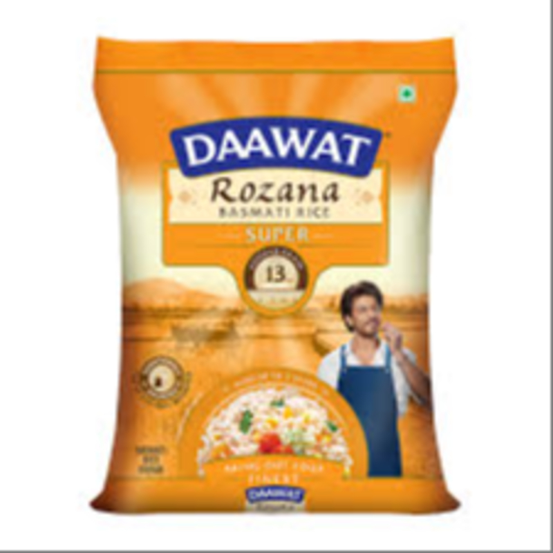  DAAWAT ROZANA BASMATI RICE 5KG NXTGEN SUPERMARKET SHOP NO 5A ZEONBUILDING BHAKTI PARKWADALA EAST MUMBAI
