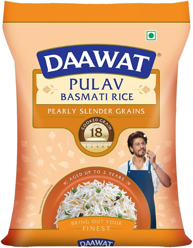  DAAWAT PULAV BASMATI RICE 5KG NXTGEN SUPERMARKET SHOP NO 5A ZEONBUILDING BHAKTI PARKWADALA EAST MUMBAI