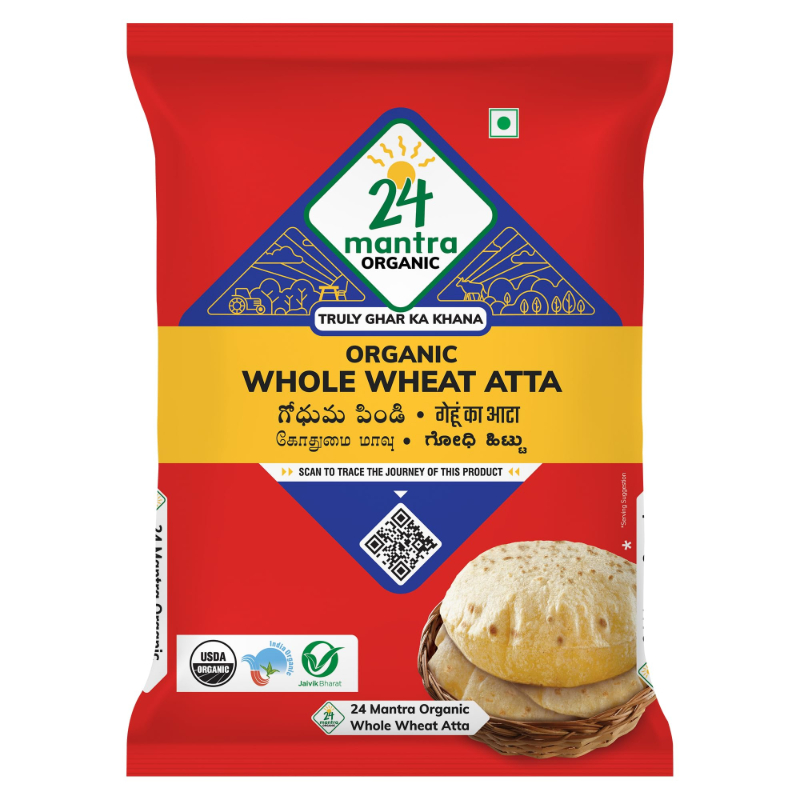  24 MANTRA ORGANIC WHOLE WHEAT ATTA NXTGEN SUPERMARKET SHOP NO 5A ZEONBUILDING BHAKTI PARKWADALA EAST MUMBAI