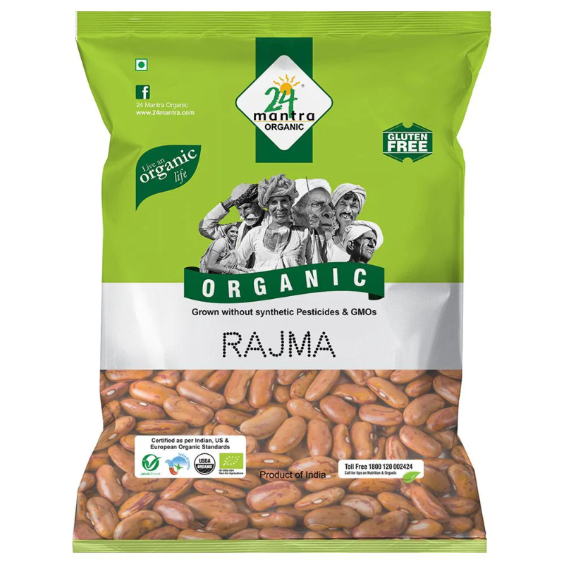 24 MANTRA ORGANIC RAJMA 500G NXTGEN SUPERMARKET SHOP NO 5A ZEONBUILDING BHAKTI PARKWADALA EAST MUMBAI