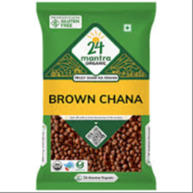  24 MANTRA ORGANIC BROWN CHANA 500G NXTGEN SUPERMARKET SHOP NO 5A ZEONBUILDING BHAKTI PARKWADALA EAST MUMBAI