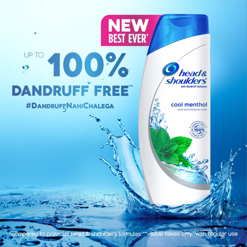  Head and shoulder  anti dandruff shampoo cool menthol up to 100% dandruff protection 72ml NXTGEN SUPERMARKET SHOP NO 5A ZEONBUILDING BHAKTI PARKWADALA EAST MUMBAI