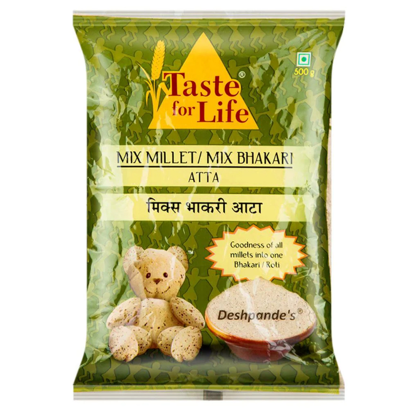  DESHPANDE MIX MILLET /MIX BHAKARI ATTA 500GM NXTGEN SUPERMARKET SHOP NO 5A ZEONBUILDING BHAKTI PARKWADALA EAST MUMBAI