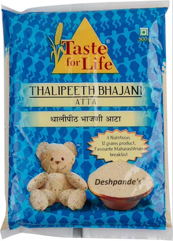  DESHPANDE THALIPEETH BHAJANI ATTA 500GM NXTGEN SUPERMARKET SHOP NO 5A ZEONBUILDING BHAKTI PARKWADALA EAST MUMBAI