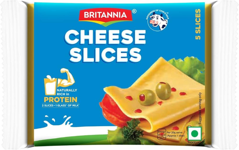  Britannia  Cheese Slices 100G NXTGEN SUPERMARKET SHOP NO 5A ZEONBUILDING BHAKTI PARKWADALA EAST MUMBAI