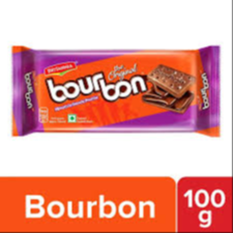  BRITANNIA The Original Bourbon with Chocolate 100g NXTGEN SUPERMARKET SHOP NO 5A ZEONBUILDING BHAKTI PARKWADALA EAST MUMBAI