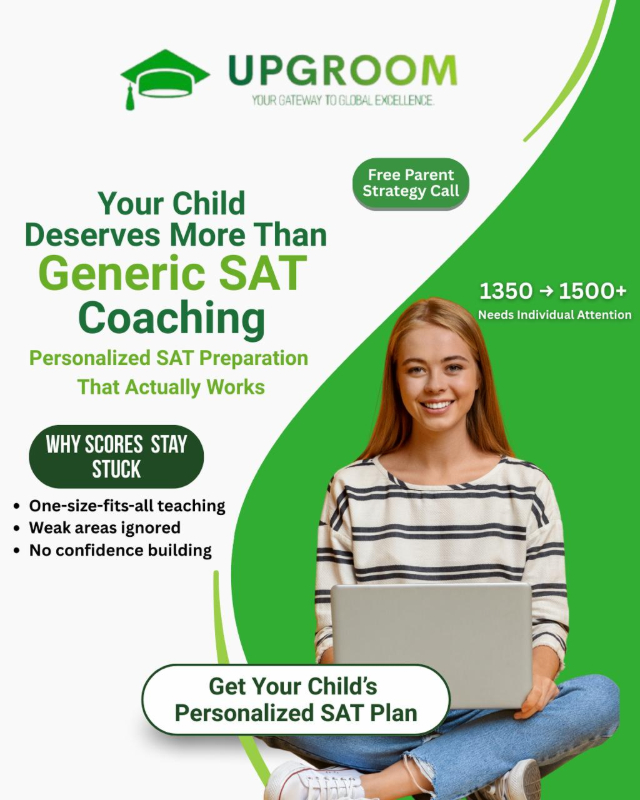 1:1 SAT Sessions UPGROOM CONSULTING PRIVATE LIMITED Apartments, LA LAGUNE, Golf Crse Rd, South Block, Sector 54, Gurugram, Haryana 122003, India