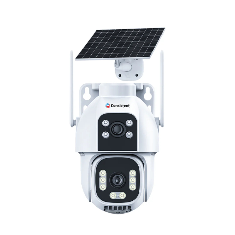 Consistent 4G LINKAGE Pan tilt Solar Camera , 3MP+3MP Dual lens, Two Way Communication Camera-https://i-media.vyaparify.com/vcards/products/311036/product_1773229952_69b15780657de.jpeg Image