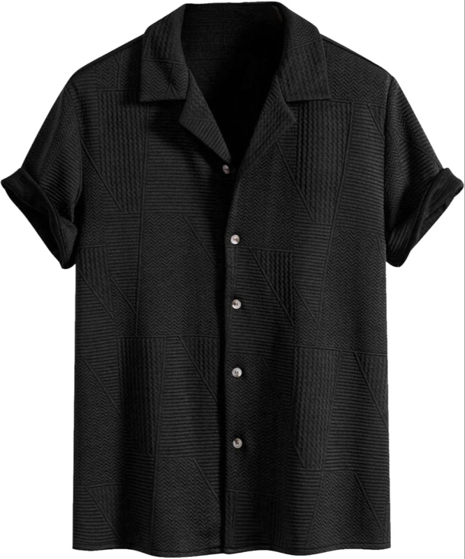 Leriya Men's Fashion Half Sleeve Button Down Shirt-https://i-media.vyaparify.com/vcards/products/311037/product_1773230298_69b158da86375.jpeg Image