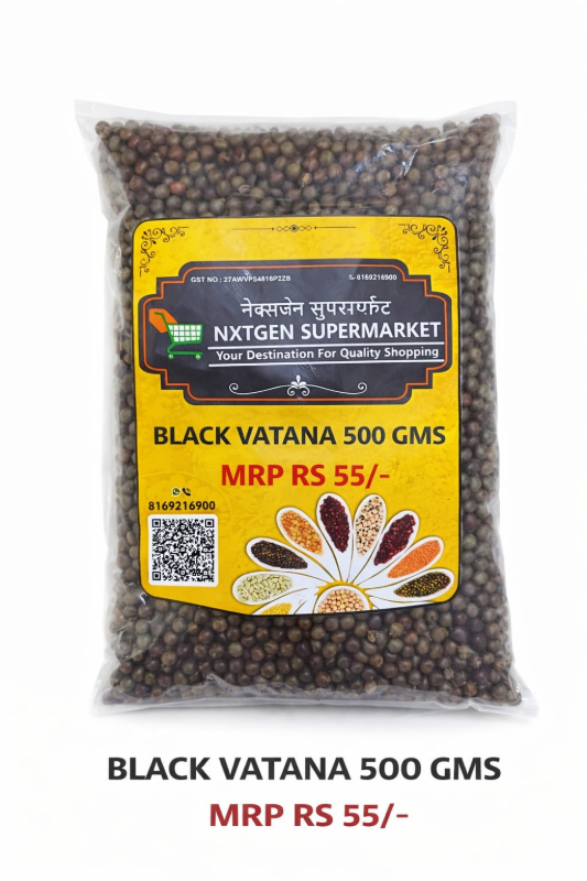  Black vatana 500gm NXTGEN SUPERMARKET SHOP NO 5A ZEONBUILDING BHAKTI PARKWADALA EAST MUMBAI