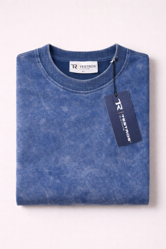 Testros Drop Shoulder Oversized T-Shirt – Acid Wash – 240 GSM – Blue-https://i-media.vyaparify.com/vcards/products/311626/product_1774015592_69bd54684cab9.jpeg Image