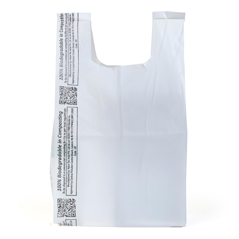 W Cut 9x13 Compostable carry bags RAGHAV TRADING COMPANY Ward No. 3 Lohiyanagar, Railway Station Road