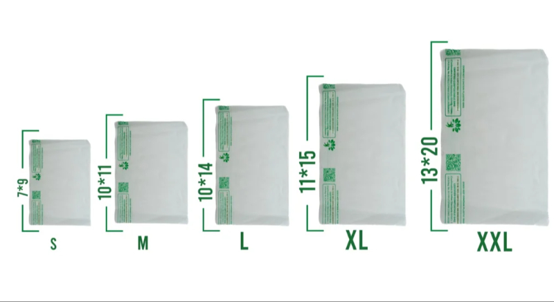 Corn Starch Compostable pouches RAGHAV TRADING COMPANY Ward No. 3 Lohiyanagar, Railway Station Road