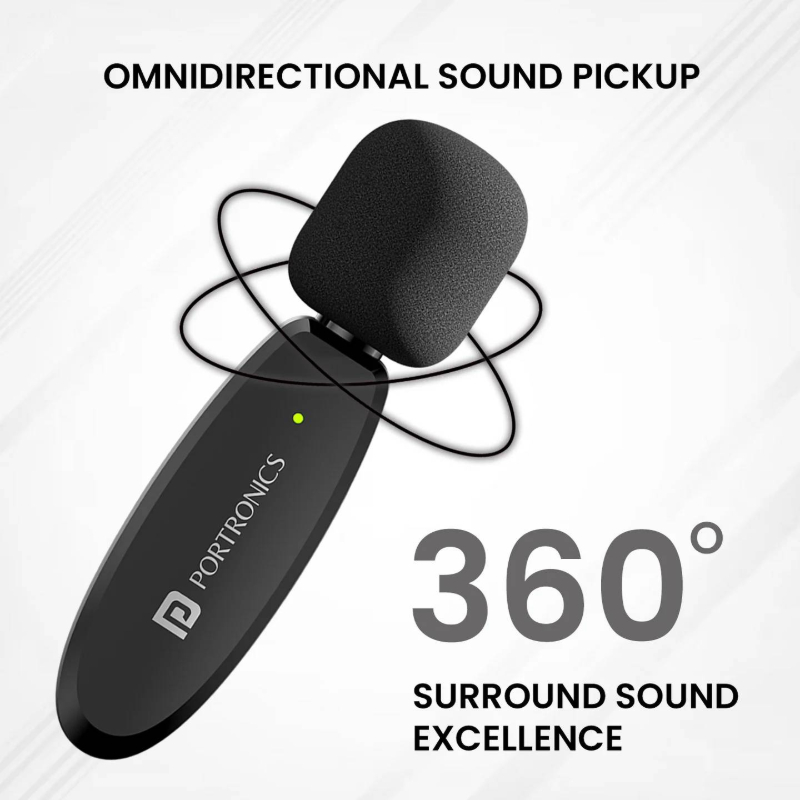 Portronics Wireless Dual Microphone System in Sainikpuri Crisp Audio Capture-https://i-media.vyaparify.com/vcards/products/311714/product_1774265305_69c123d9c58d6.jpeg Image