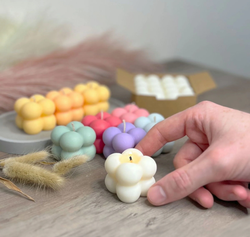 MINI BUBBLE CANDLE (SINGLE PCS) THE URBAN MART Opp. Blue Club & Sanjeevani Medical, Khodiyar Colony, Jamnagar