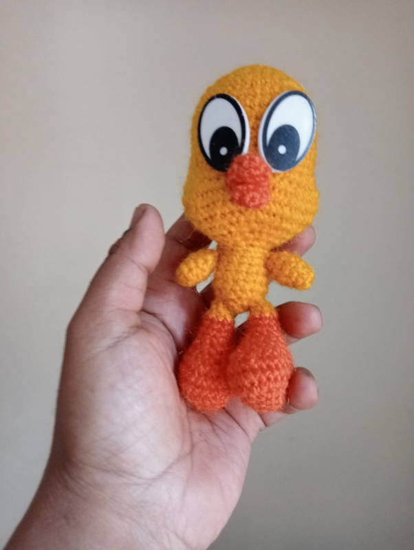 crochet car dangler/keychain/bag charm(tweety) Araya Handmade - Handmade Crochet Items Bareilly 1/54,Suresh Sharma Nagar Near SSv Inter College, Bareilly, Uttar Pradesh