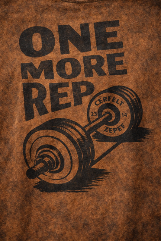 Testros Oversized Rust brown Strength Print T-Shirt 240 GSM-https://i-media.vyaparify.com/vcards/products/311911/product_1774530286_69c52eeea26a0.jpeg Image