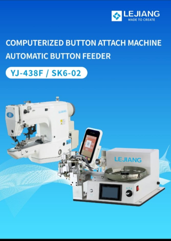 Computerised button attach machine automatic button feeder Jagannath Needle Art - Sewing Machine Dealers Bank More, Dhanbad Bank More, Dhanbad
